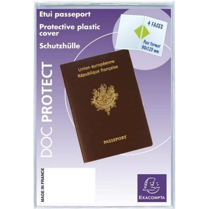 HERMA Pochettes Pour passeport avec 2 rabais 5549N HERMA Pochettes Pour passeport avec 2 rabais 5549N