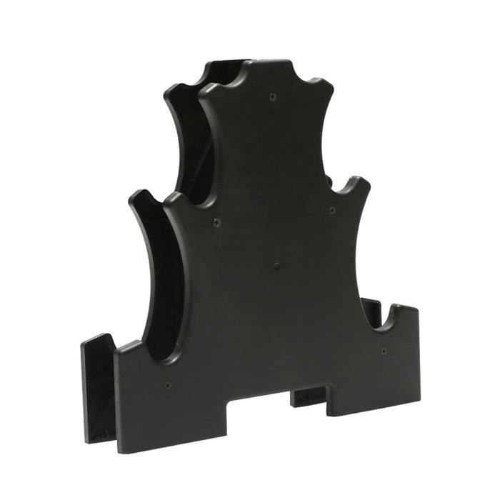 Support Haltères 3 Niveaux WINNOW - Rangement Gym Maison - Capacité 1000lbs