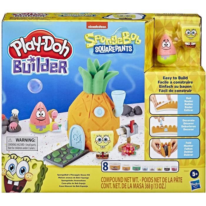Play Doh Builder Pate A Modeler L Ananas De Bob Cdiscount Jeux Jouets