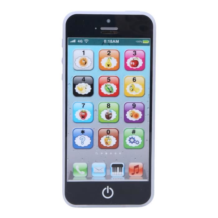 CHG® Jouets éducatifs Téléphone Portable Bébé Enfant Éducatif téléphone CHG® Jouets éducatifs Téléphone Portable Bébé Enfant Éducatif téléphone