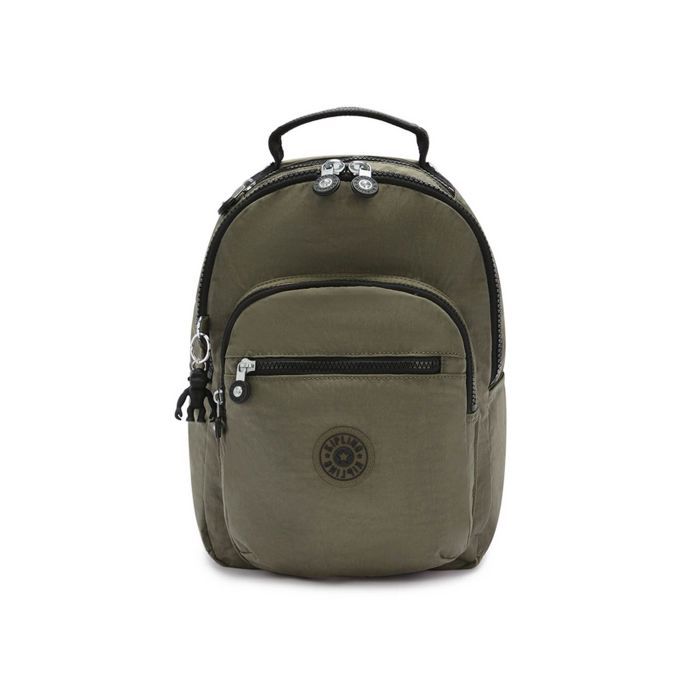 kipling Sac à dos de loisirs vert pour femme et homme - Basic Seoul Backpack S Green Moss 123911