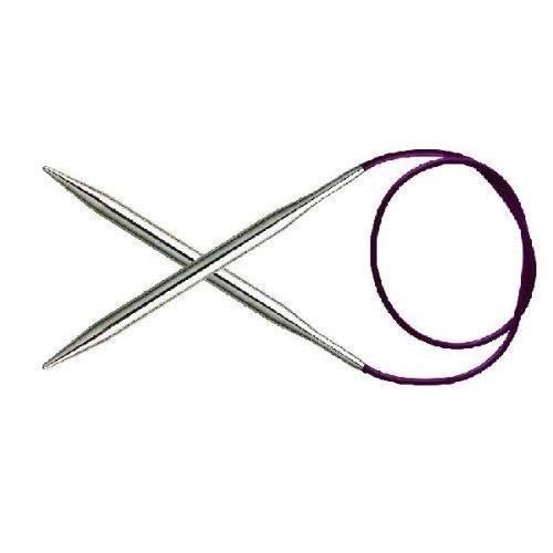 KnitPro Aiguilles à Tricoter Circulaires Fixes Zing 22,5 Cm X 4,5 Mm - Aluminium Premium