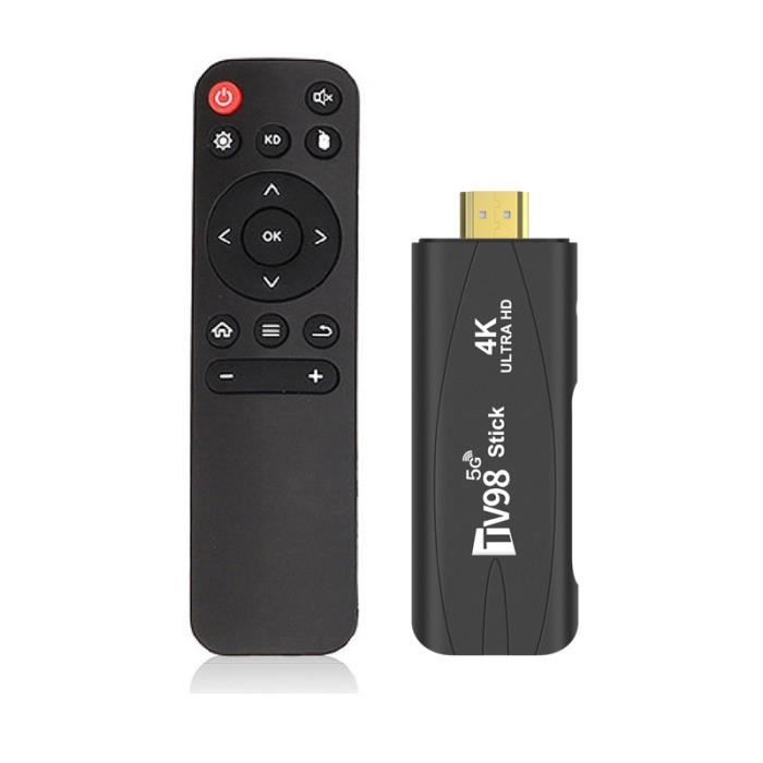 TV Box X98 S500 4K TV Stick Android 7.1 boîtier TV intelligent - double ...