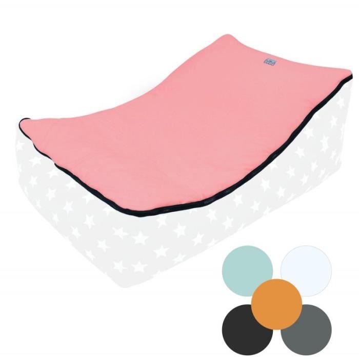 Housse D Assise Sans Harnais Pour Pouf Monsieur Bebe Rose Cdiscount Puericulture Eveil Bebe