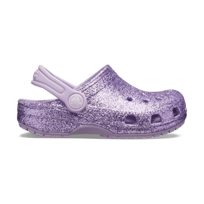 Sabots Femme Crocs Classic Glitter Clog Kids