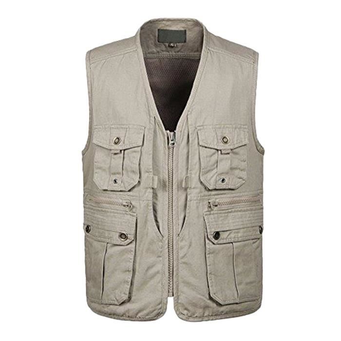 Decathlon Gilet Multipoches Homme Sans Manches Multi Pocket Gilet