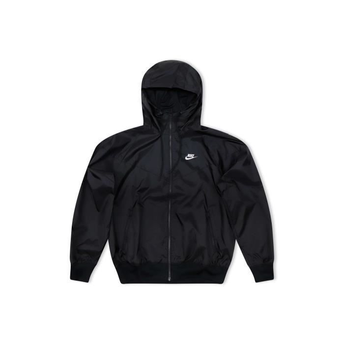 Nike Sportswear Giacca Windrunner Black White Nero Cdiscount