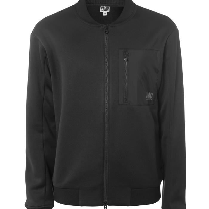 Veste Polaire Snap Climbing - Noir - S - Escalade - Homme - Montagne