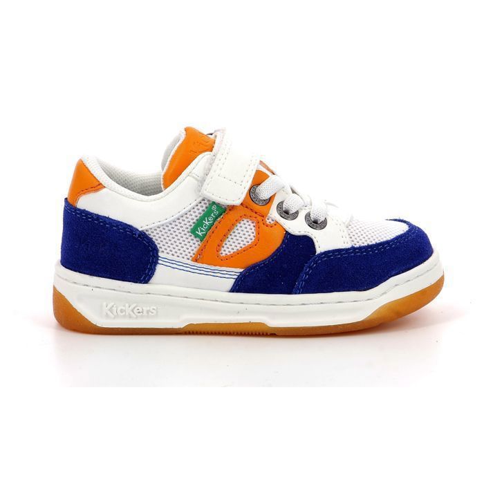 Chaussures Kickers Kickrally20 - Oxford Plat Mixte Pour Enfant, Hauteur Cheville