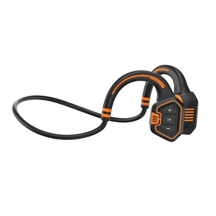 Casque Conduction Osseuse IP68 Étanche Natation – Bluetooth 5.0 + MP3 8Go, 8h Autonomie, Open Ear