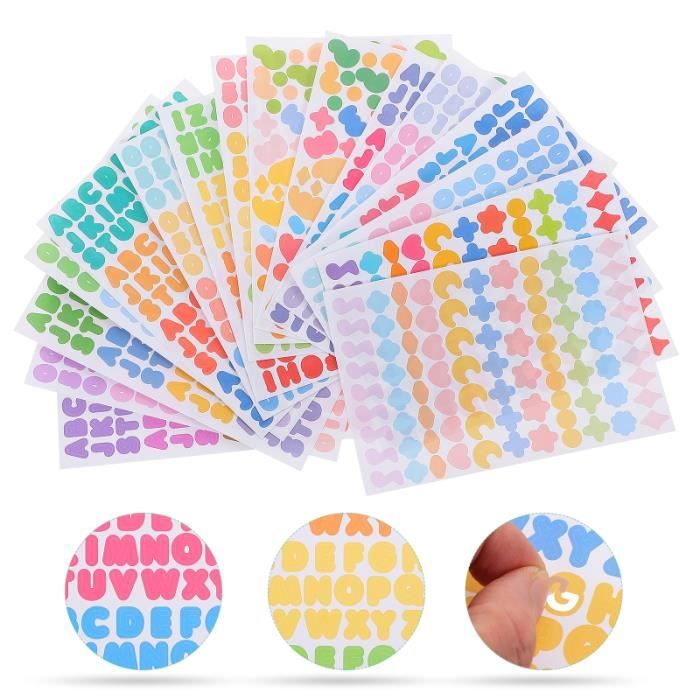 Avenue Mandarine – Sachet Décalcomanies Monstres – 2 Feuilles + Bâtonnet – Activité Manuelle Enfant Dès 5 Ans – Decalco Mania CC062C