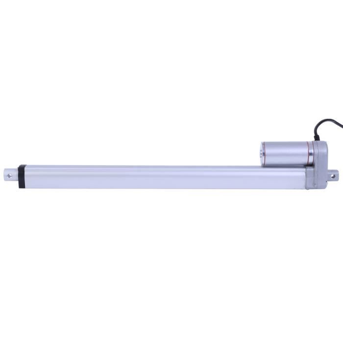 Vérin électrique 3000N Actionneur Linéaire 12V - Course 300mm - Force 3000N - IP65 étanche - Pour Domotique Moteur Linéaire 12v Vérin électrique 3000N Actionneur Linéaire 12V - Course 300mm - Force 3000N - IP65 étanche - Pour Domotique Moteur Linéaire 12v