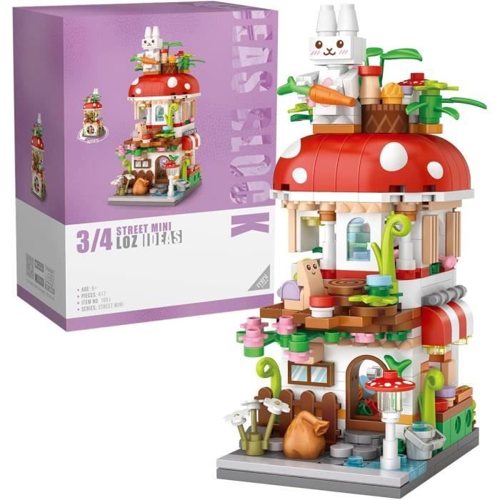 Jeu De Construction Modulaire Avant-poste Forêt - 849 Briques, Compatible LEGO, MOC, Neuf 2024