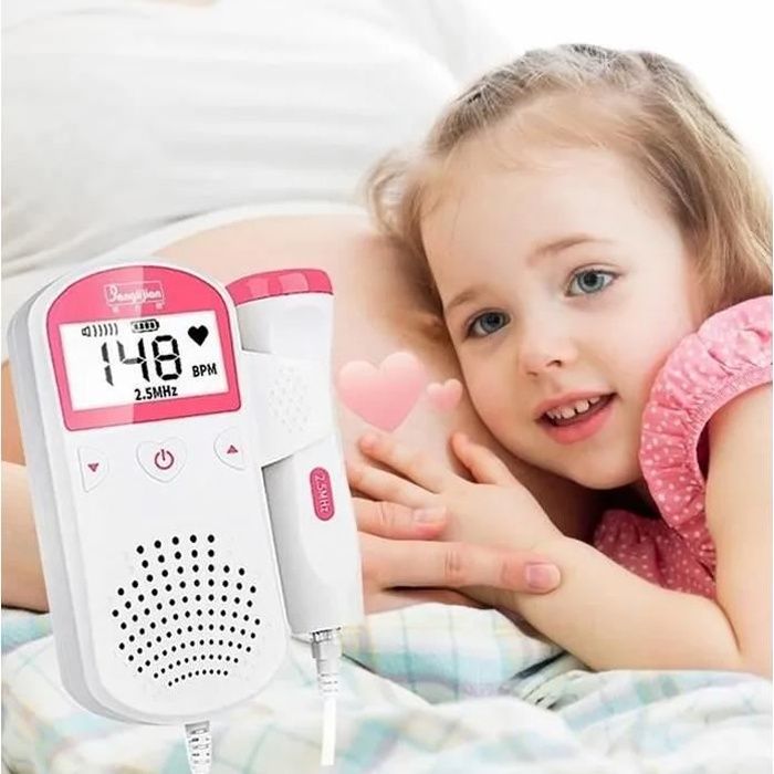 Doppler Baby Prénatal Sonar Doppler Femmes Moniteur Foetal Détecteur de  Fréquence Cardiaque Prénatal Détecteur Bébé de Grossesse - Cdiscount  Puériculture & Eveil bébé