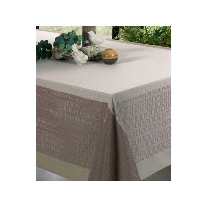 Nappe - tissé Jacquard - Victorian gris foncé
