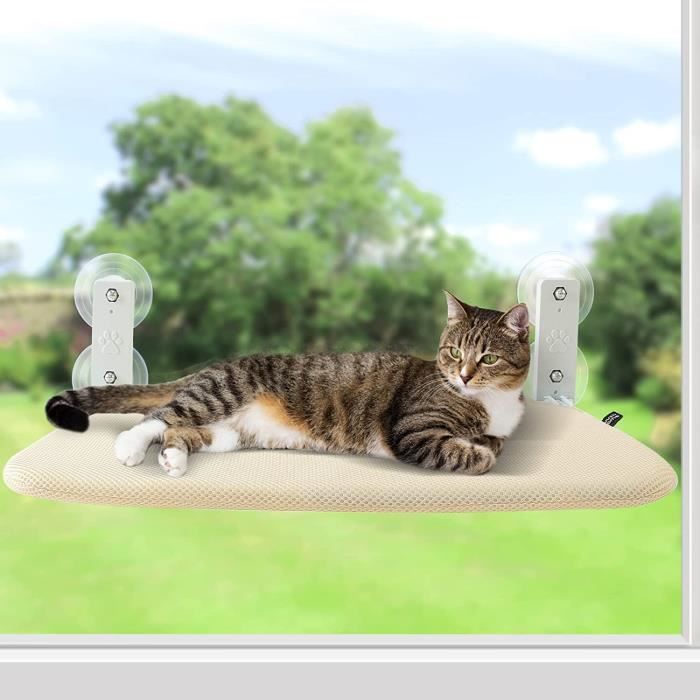 Hamac Chat Hamac pour Chat, Hamac de Fenêtre pour Chat Perchoir