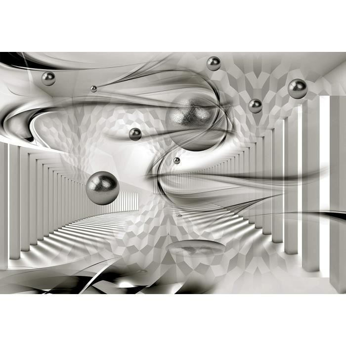 Donkey - Papier Peint Intissé 3d Effet Abstrait Abstraction 350x256 cm ...