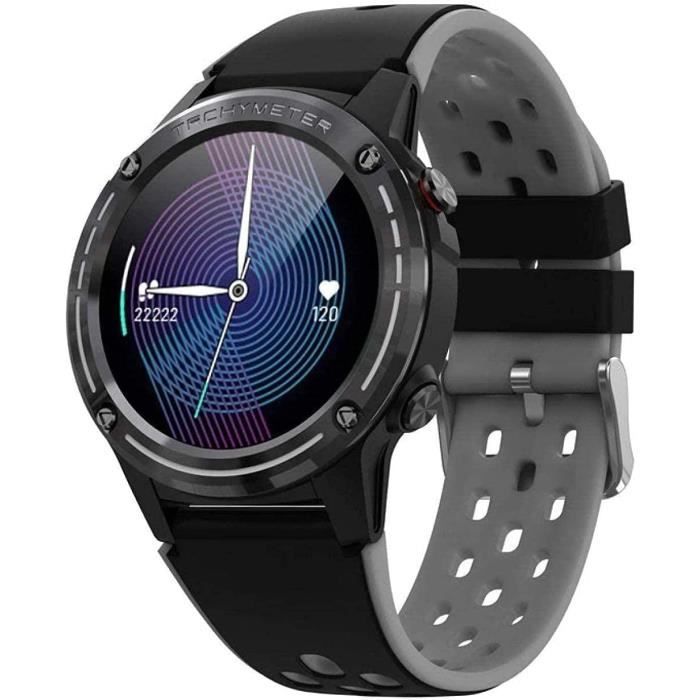 Jemora Montre Sport Multifonction Homme - Altimètre Baromètre Boussole Étanche 50m