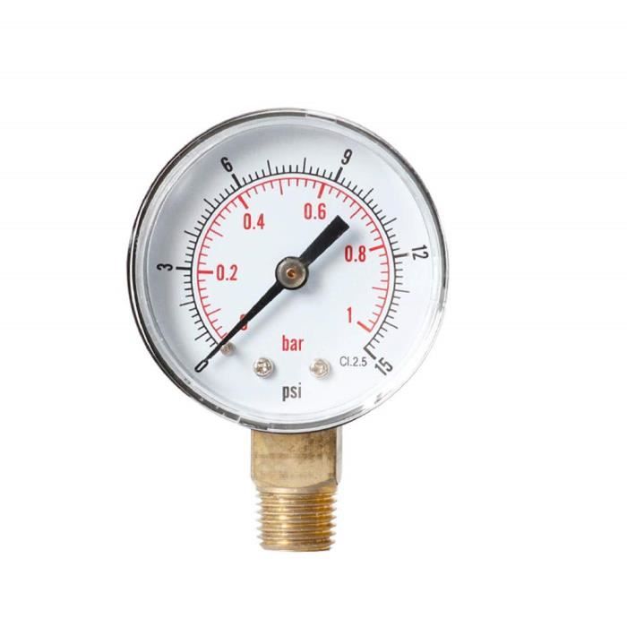 Manomètre pression sec 1-1/2 – 1/8 M.NPT LM - Manomètres