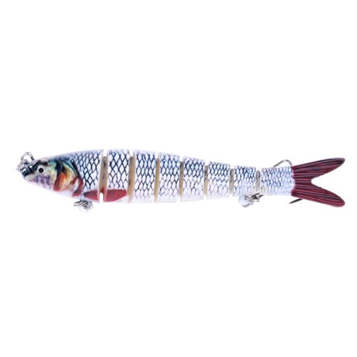 Leurre De Pêche Articulé Géant Pour Gros Poissons - Appât Nageur Avec Hameçons Triples, Pour Le Bar Et Autres Carnassiers - 2
