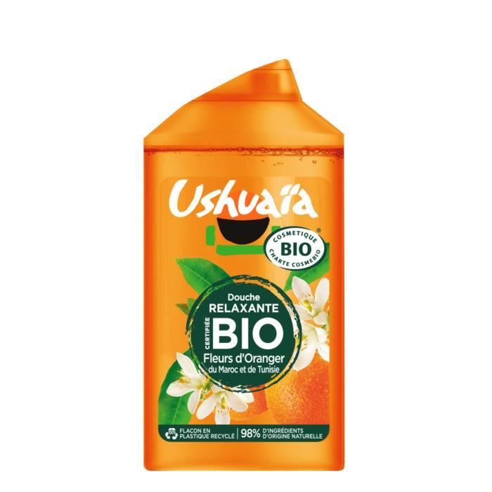 Lot De 4 Gels Douche Ushuaïa BIO à L'aloé Du Mexique - 250 Ml Chacun - Neuf - Fabriqué En France