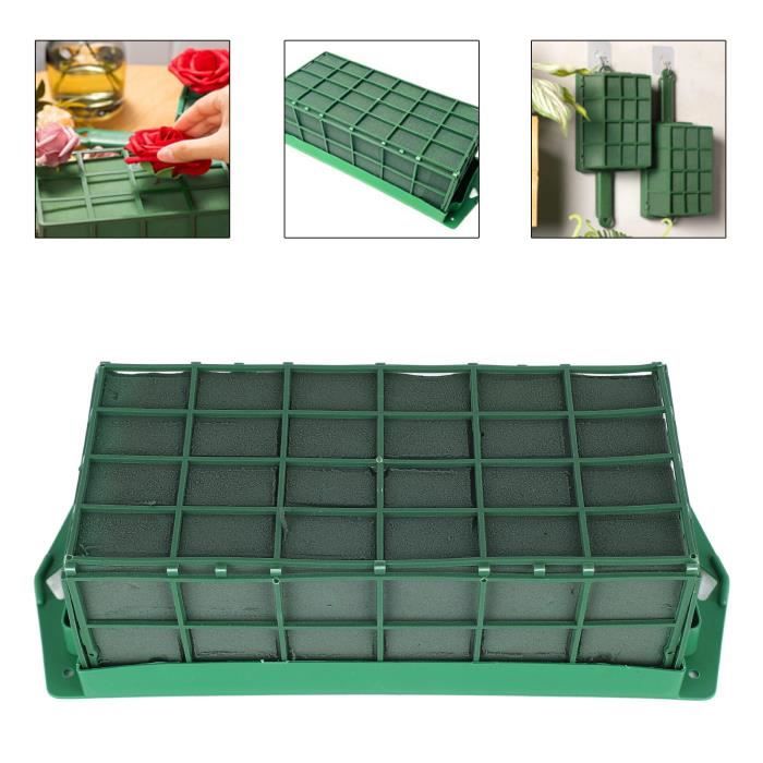 Lot 2 Cages Porte-Fleurs Micvtve Avec Mousse Florale - Décoration Mariage Et Événements