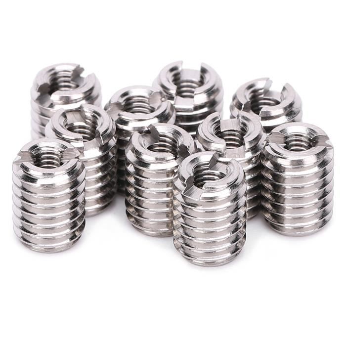 Œil écrou Femelle M10 Pour Lustre/lampe - Portée 5 Kg - Argenté - Lot De 3 Pièces - Neuf Uxcell