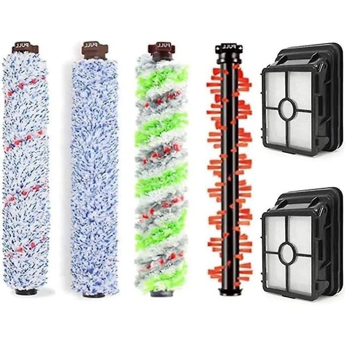 Rouleaux De Rechange Compatibles Bissell Crosswave - Parfait Pour Les Modèles Pet Pro, Sans Fil Et Séries 1713/2224E/2582E - 4