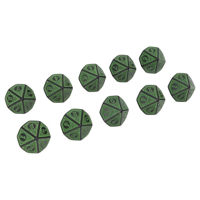 Rainbow High Bleu 72 PiècesDés Polyédriques, Jeu De Dés D10 à 10 Faces En Acrylique Multicolore, Dés Pour D&D/RPG/MTG Jeux De Table Jeux De Rôle, Des Vec 1 Sac De Rangement Super
