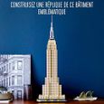 LEGO- L'Empire State Building Architecture Gratte Ciel Historique de New York Jeux de Construction, 21046, Multicolore 21046-1