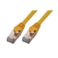 MCL Câble réseau - 5 m Catégorie 6a - Pour Périphérique réseau, Panneau, Commutateur-1