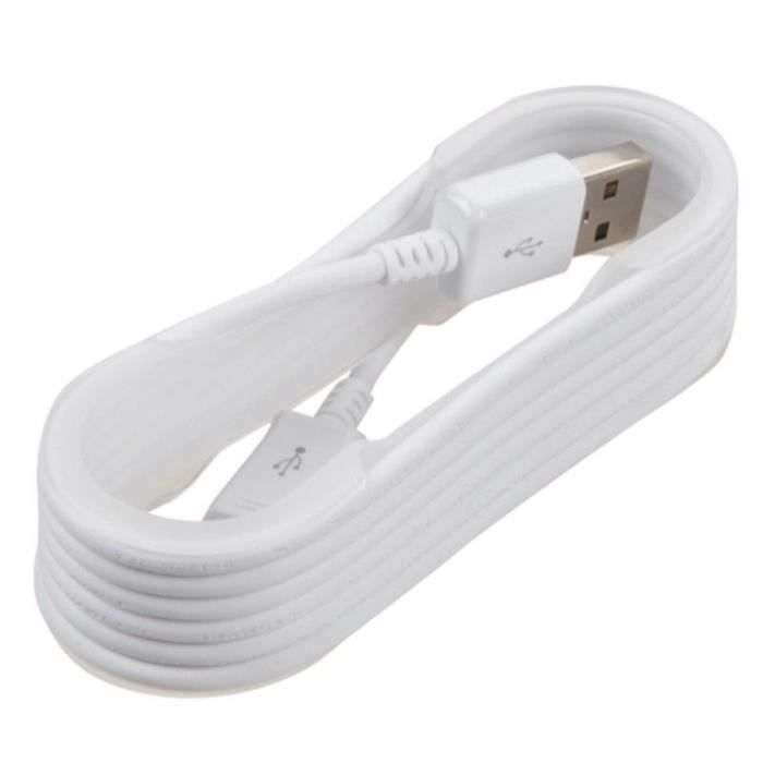 Câble 1,5M embout Micro-USB Samsung blanc pour Galaxy S7 EDGE - Samsung -  Chargeur pour téléphone mobile - Achat & prix