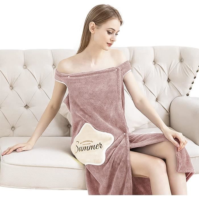 Peignoir clearance serviette femme
