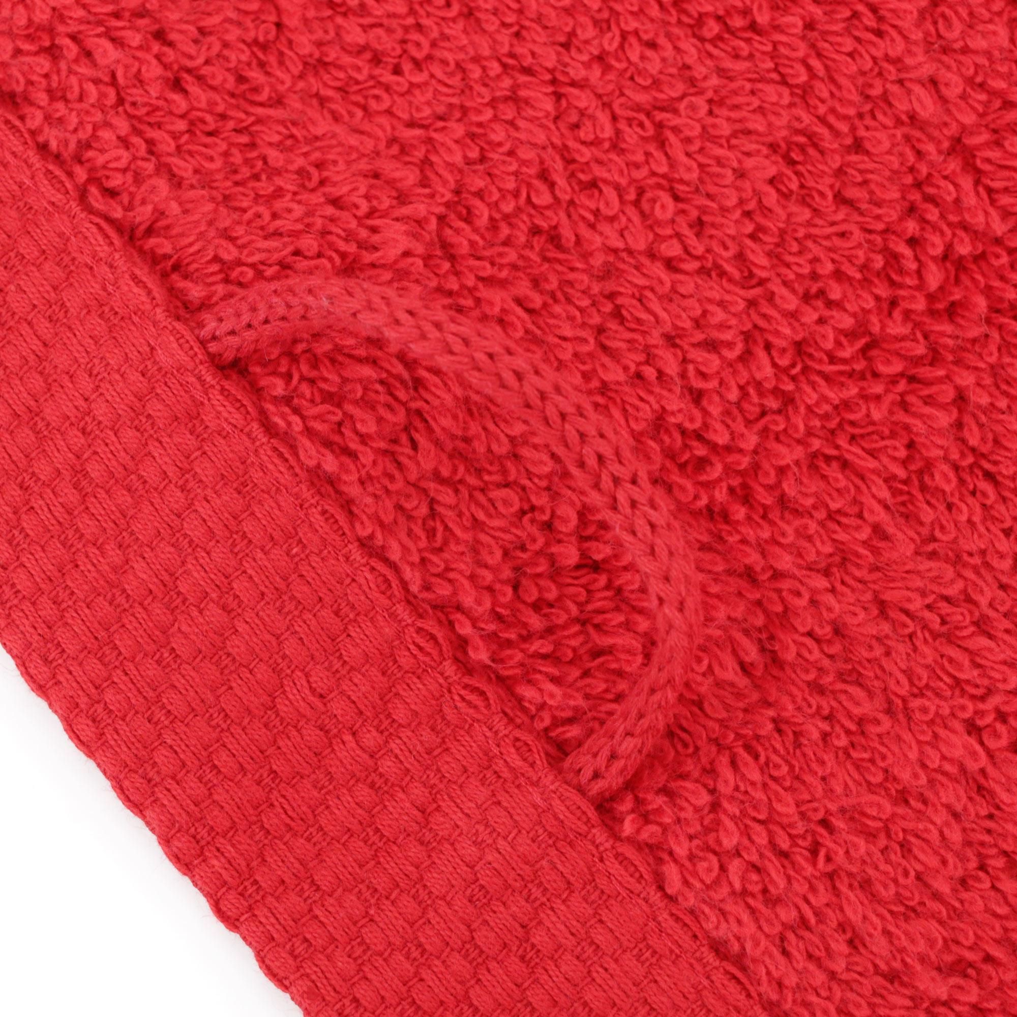 Drap De Douche 70x140 Cm En Coton épais 550 G/m² - Couleur Orange Vif - Éponge Bouclette Double Face - Fabriqué Au Portugal