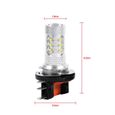 2Pcs Voiture Véhicule 80W LED Phare Kit H15 HID Lampe Blanc YES27-2