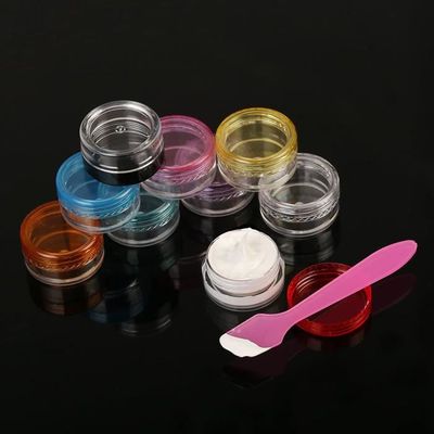 Lot De 100 Boîtes De Maquillage Transparentes En Forme De Cœur Avec