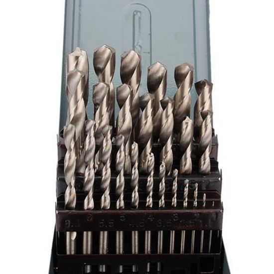25 forets hélicoïdaux HSS PointTeQ D 1 - 13 mm BOSCH