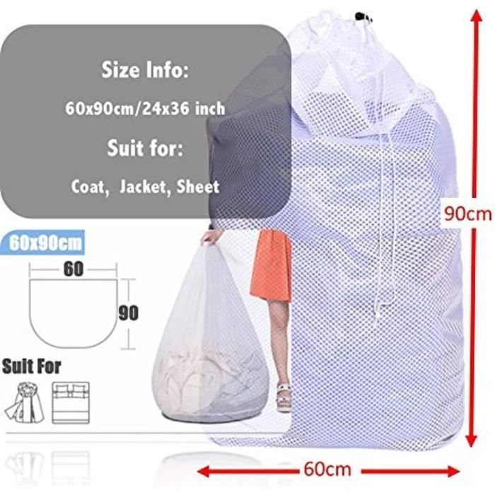 Navy - Sac À Linge Étanche, Sac De Rangement Pratique Pour Vêtements