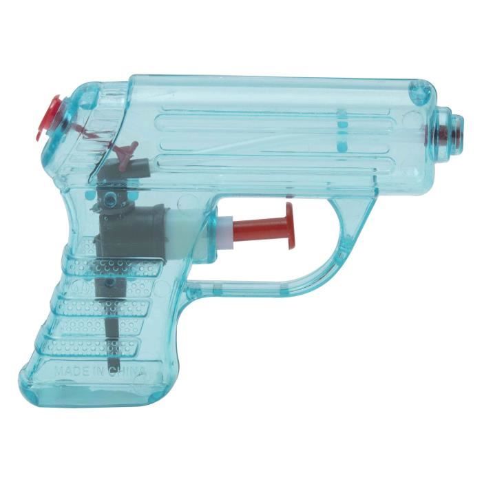 6 Mini Pistolets à Eau Transparents – Jouet Piscine, Combat D’eau Pour Enfants, Garçons Et Filles