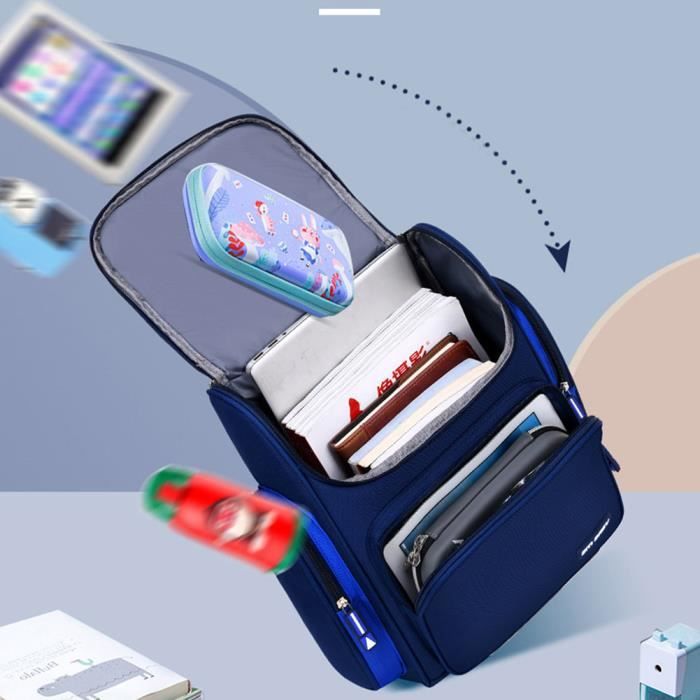 Sacs à Dos Scolaires Sac d'École Enfants Adolescents Léger pour Élèves ...