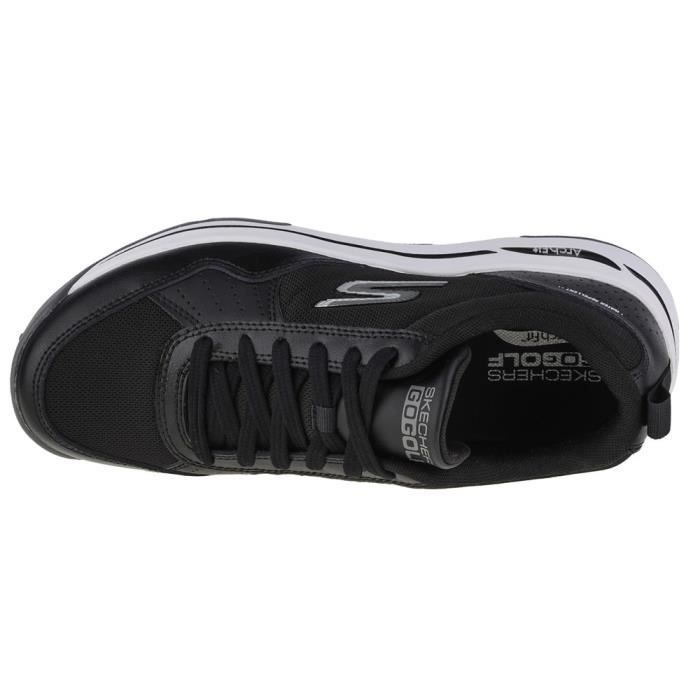 Chaussures de golf pour homme SKECHERS GO Golf Arch Fit Noir Confortables et elegantes