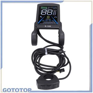 Kit Contrôleur Ebike Onde Sinusoïdale 24V-72V 17A-60A + écran S966 + Accélérateur Pouce