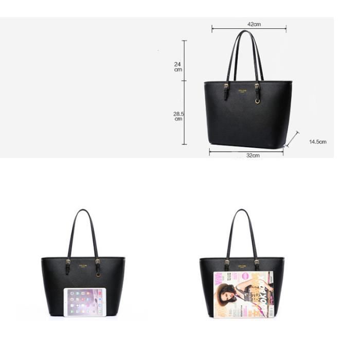 Sac Cabas Courses Grand Format Sac Shopping Réutilisable Pliable Grand Sac  De Courses Pliable Solide Tote Bag Multifonctionn[x1005] - Cdiscount  Bagagerie - Maroquinerie