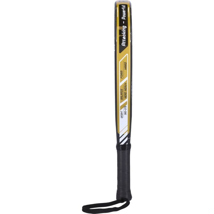 IZAS Impact Raquette De Padel – Carbone 15K, Mousse EVA, Design Diamant, 38 Mm, 365-375 G, Absorption Vibration, Unisexe