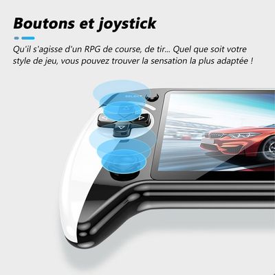 Console De Jeu Rétro Sans Fil 2.4 GHz, Alimentée Par Batterie, Joystick