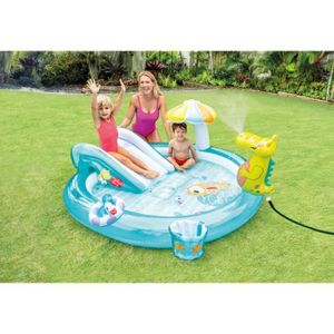 Piscine Gonflable Ronde Easy Set Intex - 244 x 61 cm - Bleue - Incluse Piscine Gonflable Ronde Easy Set Intex - 244 x 61 cm - Bleue - Incluse