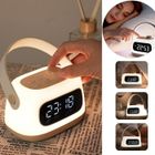 YULINLAND Réveil Enfant Jour Nuit,pour dormir plus,3000kTempérature Couleur,réveil à intensité variable,fonction snooze et minuterie,TYPE-C