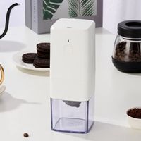 Moulin à café électrique avec brosse de nettoyage, portable, réglable, taille de mouture professionnelle, moulin à grains de c[891]