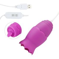Appareil de massage,Sucer et lécher langue vibrateur jouet sexuel adulte pour les femmes mamelon vibrant g - Type Licking vibrator