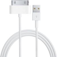 Cable USB [Compatible iPad 1 - 2 - 3] Chargeur Blanc 1 Metre [Phonillico®]